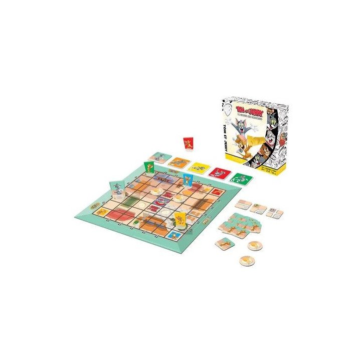 TOM AND JERRY - JEUX DE SOCIETE - LA CHASSE AUX FROMAGES
