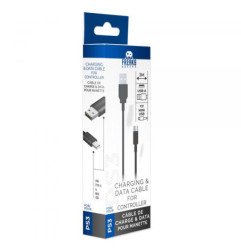 FREAKS AND GEEKS - CABLE DE RECHARGE 3 METRES - PS3