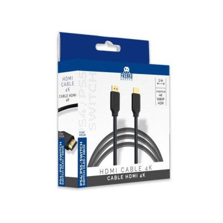 FREAKS AND GEEKS - CABLE HDMI 4K - 2 METRES - PS4/SWITCH/XBOX ONE
