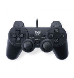 MOVETECK GAMER - MANETTE FILAIRE NOIR - CABLE 1.40 METRE - PS1/PS2