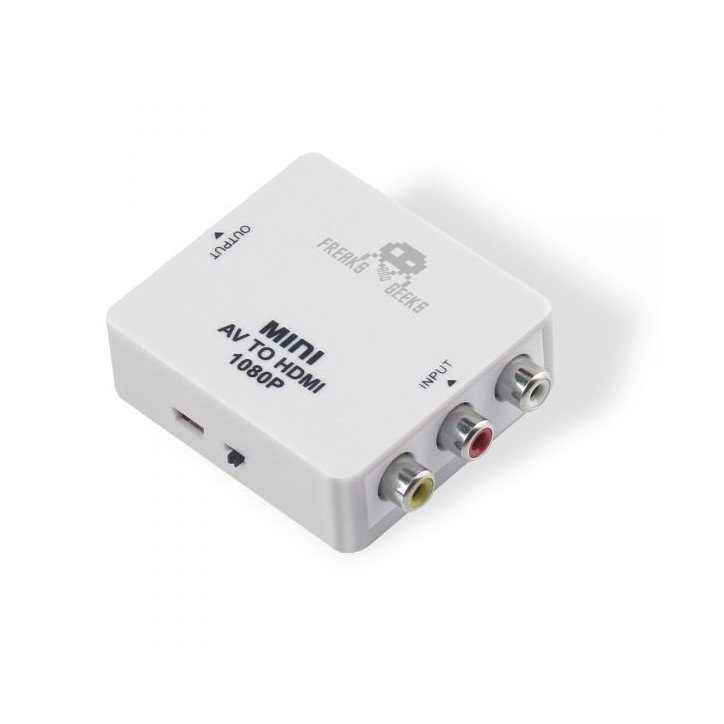 FREAKS AND GEEKS - CONVERTISSEUR AV VERS HDMI - RETRO FREAKS AND GEEKS - CONVERTISSEUR AV VERS HDMI - RETRO