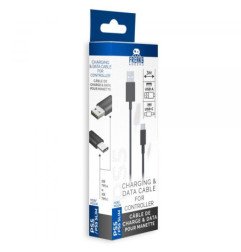 FREAKS AND GEEKS - CABLE DE RECHARGE - 3M - MANETTE - PS5