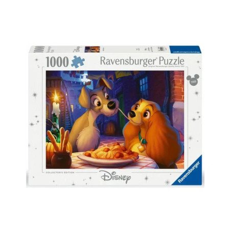 DISNEY - LA BELLE ET LE CLOCHARD - PUZZLE 1000 PIECES - RAVENSBURGER - COLLETOR S EDITION - LA BELLE ET LE CLOCHARD