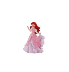 Disney - The little Mermaid - Figurine 10 cm - Bullyland - Ariel en robe rose