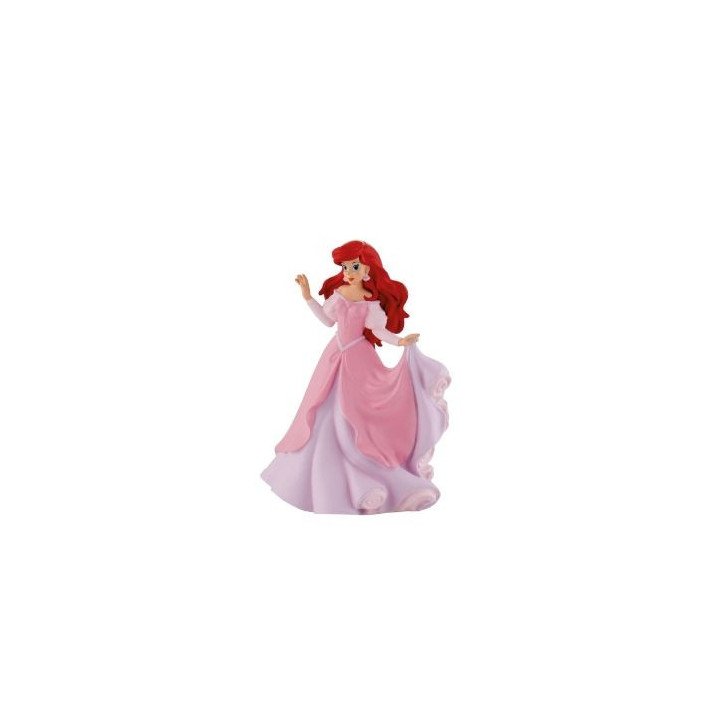 Disney - The little Mermaid - Figurine 10 cm - Bullyland - Ariel en robe rose Disney - The little Mermaid - Figurine 10 cm - Bullyland - Ariel en robe rose