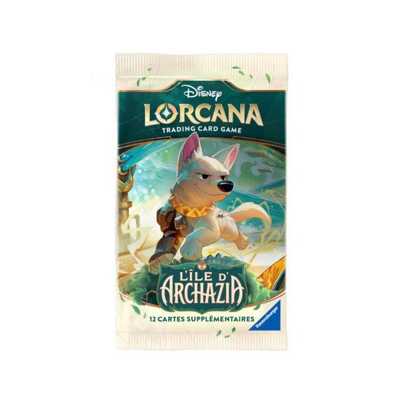 Disney - Lorcana : chapitre 7 - Booster - L'île d'Archazia