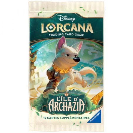 Disney - Lorcana : chapitre 7 - Booster - L'île d'Archazia