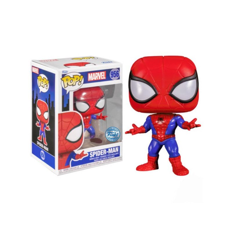 Marvel - Spider-man - Bobble-head POP! n° 956 - Spider-man (spécial édition)