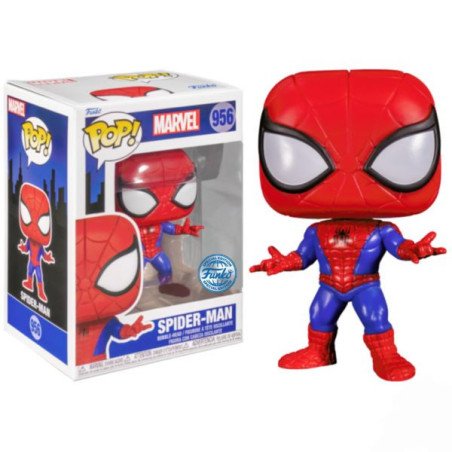Marvel - Spider-man - Bobble-head POP! n° 956 - Spider-man (spécial édition)