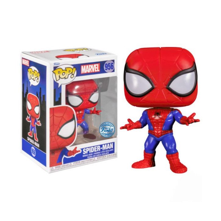 Marvel - Spider-man - Bobble-head POP! n° 956 - Spider-man (spécial édition)