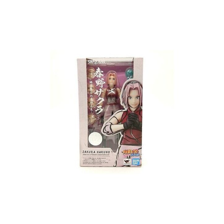 NARUTO - NARUTO SHIPPUDEN - FIGURINE 14 CM - S.H. FIGUARTS - SAKURA HARUNO INHERITOR NARUTO - NARUTO SHIPPUDEN - FIGURINE 14 CM - S.H. FIGUARTS - SAKURA HARUNO INHERITOR