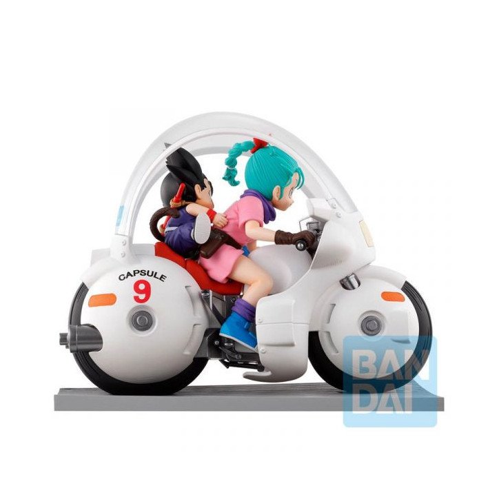 DRAGON BALL - DRAGON BALL Z - FIGURINE 12 CM - ICHIBANSHO FANTASTIC ADVENTURE - BULMA X SON GOKU
