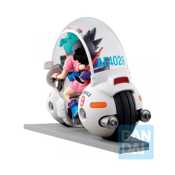 DRAGON BALL - DRAGON BALL Z - FIGURINE 12 CM - ICHIBANSHO FANTASTIC ADVENTURE - BULMA X SON GOKU