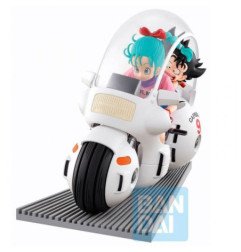 DRAGON BALL - DRAGON BALL Z - FIGURINE 12 CM - ICHIBANSHO FANTASTIC ADVENTURE - BULMA X SON GOKU