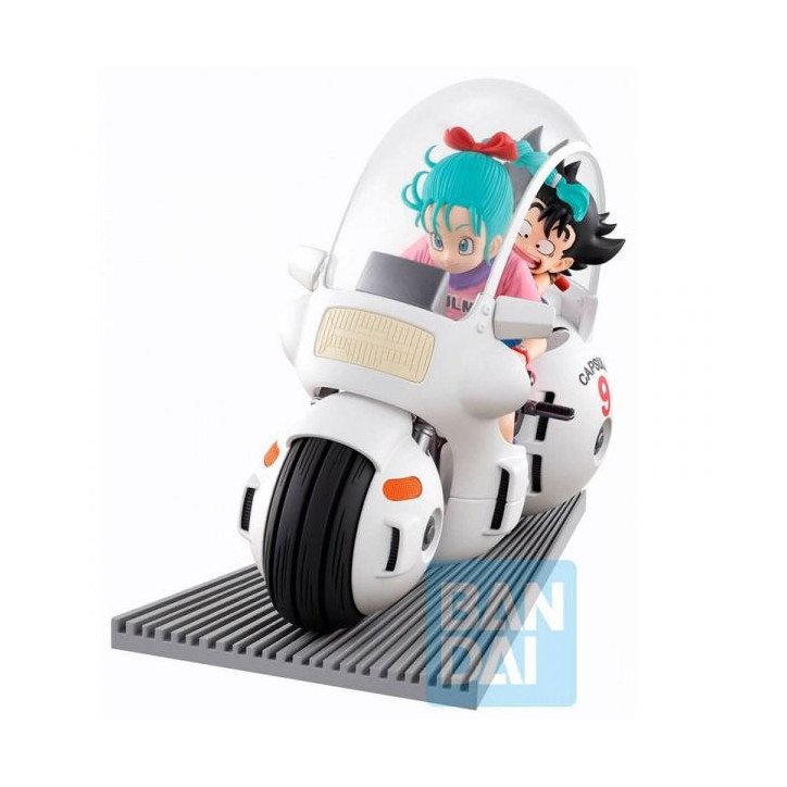 DRAGON BALL - DRAGON BALL Z - FIGURINE 12 CM - ICHIBANSHO FANTASTIC ADVENTURE - BULMA X SON GOKU