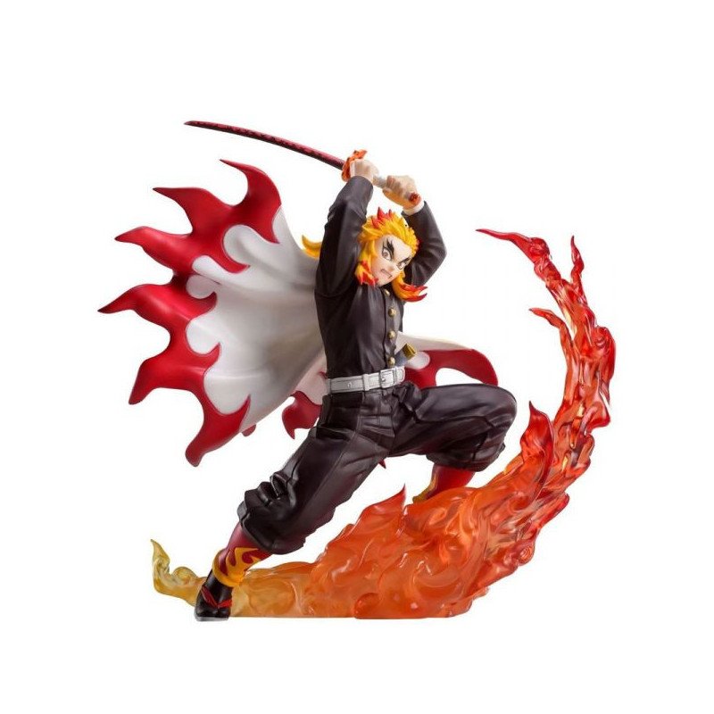 DEMON SLAYER - KIMETSU NO YAIBA - FIGURINE 15 CM - XROSS - KYOJURO RENGOKU