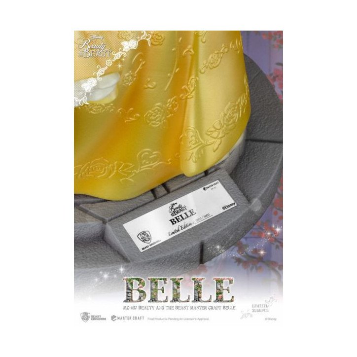 DISNEY - BEAUTY AND THE BEAST -  FIGURINE 39 CM - MASTER CRAFT - BELLE