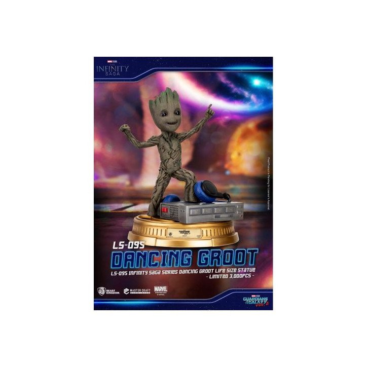 MARVEL - GUARDIANS OF THE GALAXY 2 - FIGURINE 32 CM - BEAST KINGDOM - DANCING GROOT (EDITION LIMITEE A 3000 EXEMPLAIRES)
