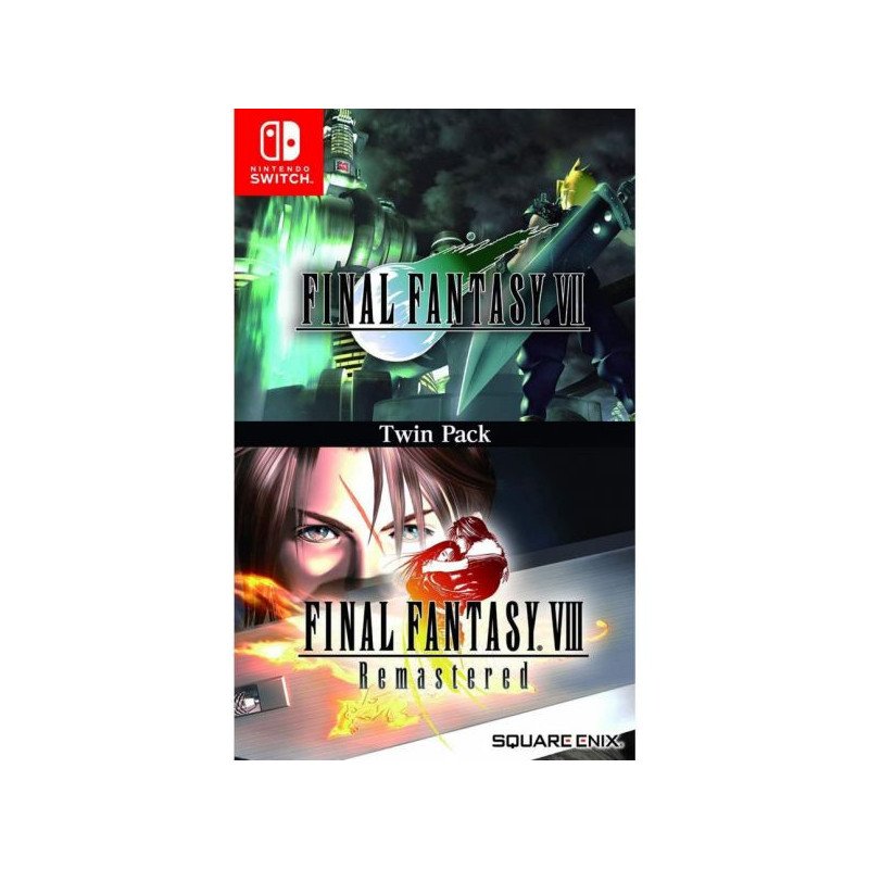 FINAL FANTASY VII & FINAL FANTASY VIII REMASTERED - TWIN PACK - SWITCH