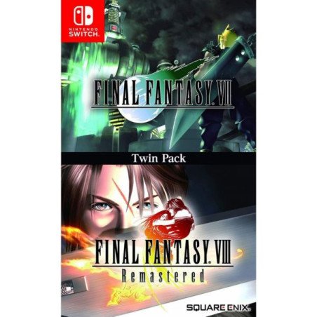 FINAL FANTASY VII & FINAL FANTASY VIII REMASTERED - TWIN PACK - SWITCH