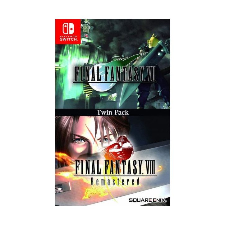 FINAL FANTASY VII & FINAL FANTASY VIII REMASTERED - TWIN PACK - SWITCH