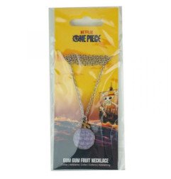 ONE PIECE - PENDENTIF ET COLLIER - GUM GUM FRUIT