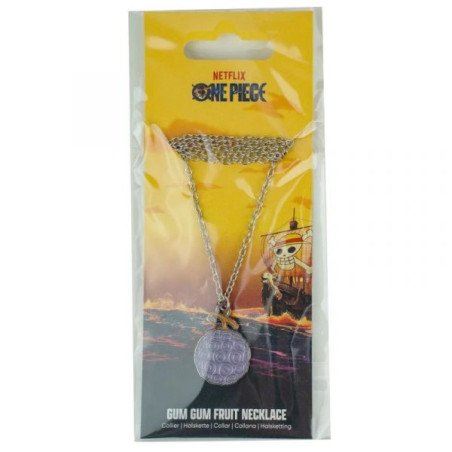 ONE PIECE - PENDENTIF ET COLLIER - GUM GUM FRUIT