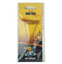 ONE PIECE - PENDENTIF ET COLLIER - LUFFY