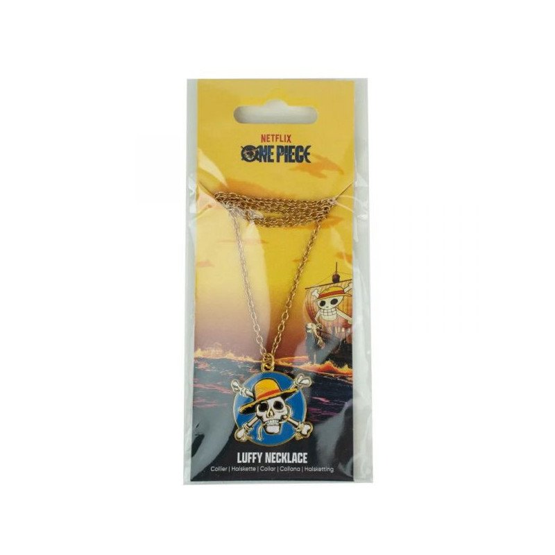 ONE PIECE - PENDENTIF ET COLLIER - LUFFY
