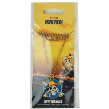 ONE PIECE - PENDENTIF ET COLLIER - LUFFY