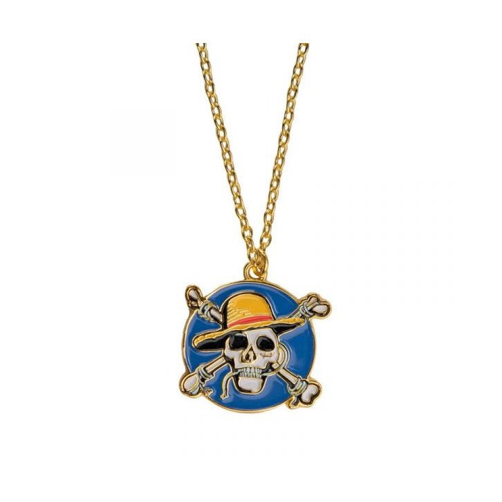 ONE PIECE - PENDENTIF ET COLLIER - LUFFY