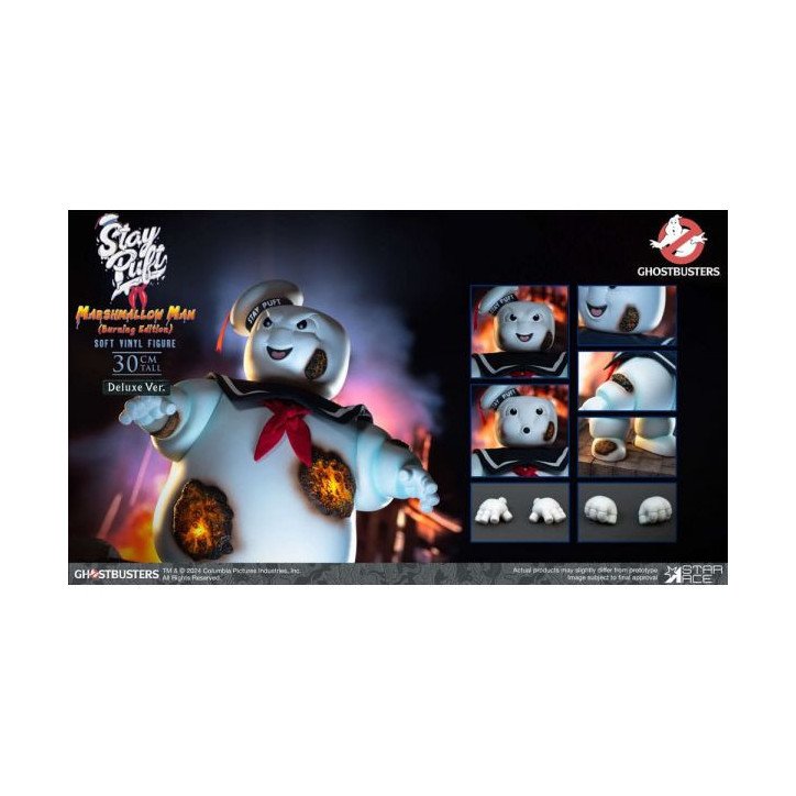Ghostbusters - Figurine 30 cm - STAR ACES - Deluxe Edition - Stay Puft Marshmallow Man