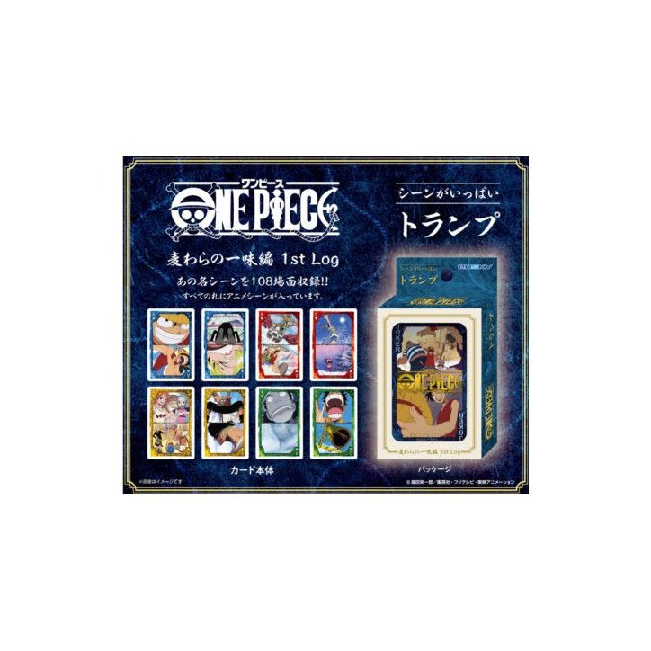 ONE PIECE - JEUX DE 56 CARTES - 1ST LOG EDITION