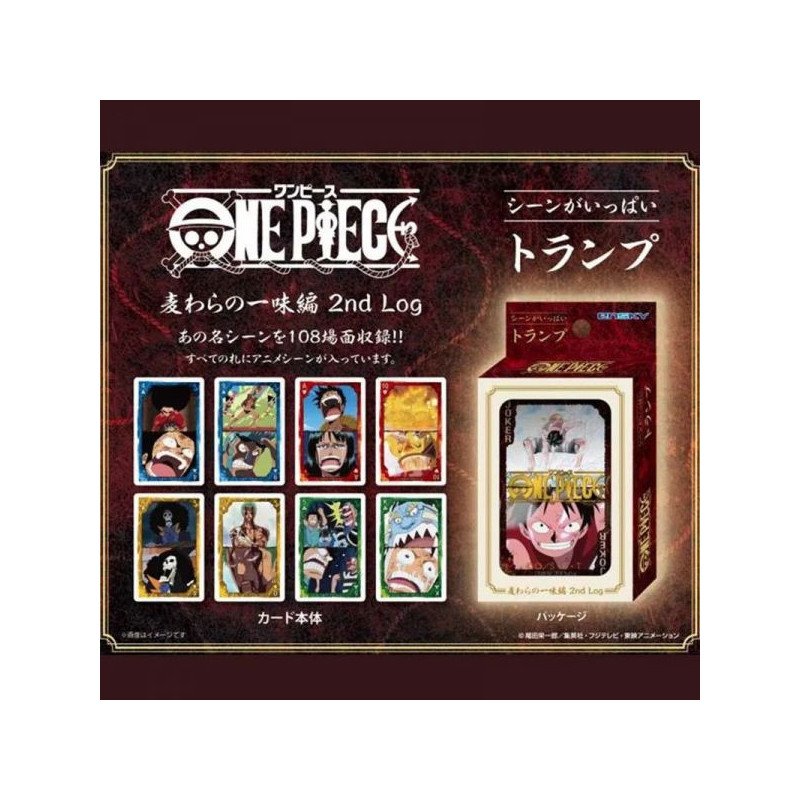 ONE PIECE - JEUX DE 56 CARTES - 2ST LOG EDITION