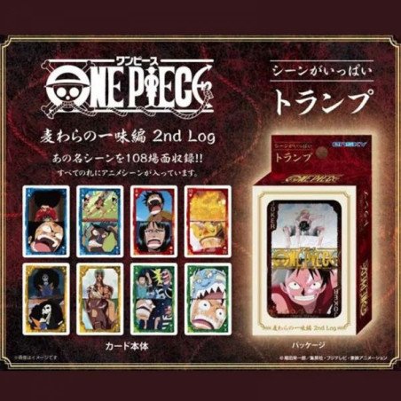 ONE PIECE - JEUX DE 56 CARTES - 2ST LOG EDITION