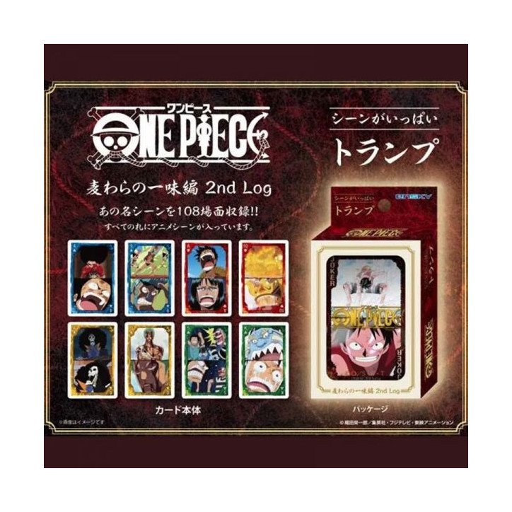 ONE PIECE - JEUX DE 56 CARTES - 2ST LOG EDITION