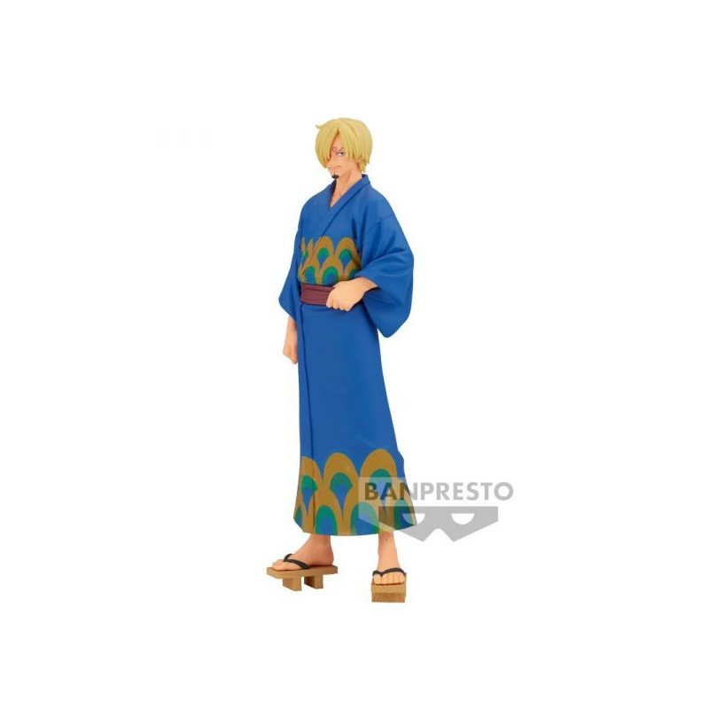 ONE PIECE - FIGURINE 17 CM - DXF : THE GRANDLINE SERIES - WANOKUNI SANJI YUKATA