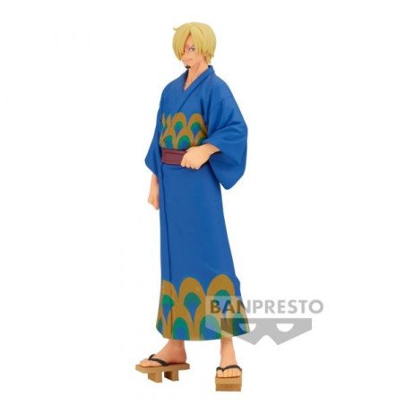 ONE PIECE - FIGURINE 17 CM - DXF : THE GRANDLINE SERIES - WANOKUNI SANJI YUKATA
