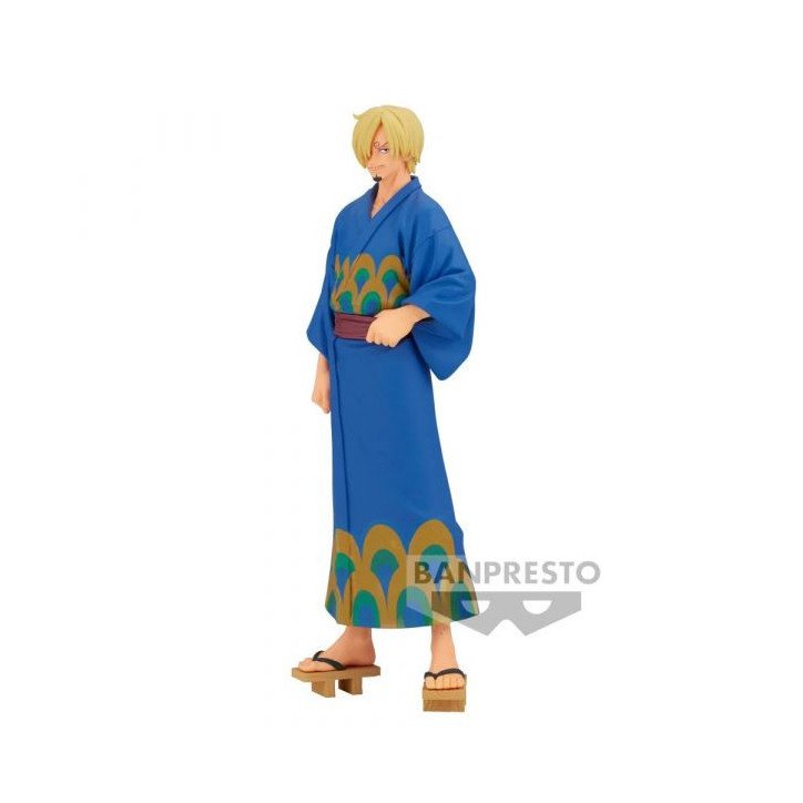 ONE PIECE - FIGURINE 17 CM - DXF : THE GRANDLINE SERIES - WANOKUNI SANJI YUKATA