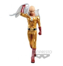 ONE PUNCH MAN - FIGURINE 20 CM - DXF - PREMIUM FIGURE - SAITAMA METALIC