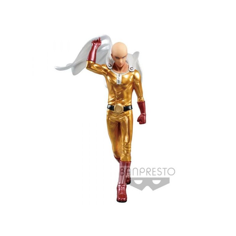 ONE PUNCH MAN - FIGURINE 20 CM - DXF - PREMIUM FIGURE - SAITAMA METALIC
