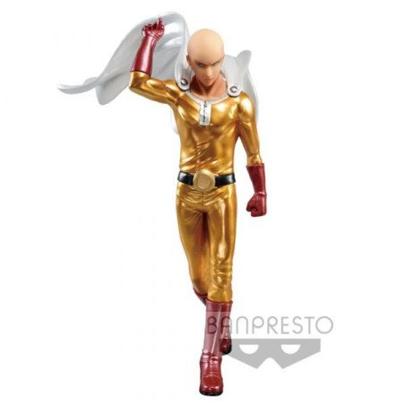 ONE PUNCH MAN - FIGURINE 20 CM - DXF - PREMIUM FIGURE - SAITAMA METALIC
