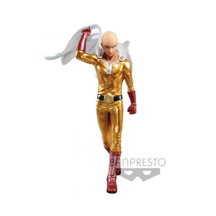 ONE PUNCH MAN - FIGURINE 20 CM - DXF - PREMIUM FIGURE - SAITAMA METALIC