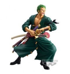 ONE PIECE - FIGURINE 22 CM - GRANDISTA - RORONOA ZORO