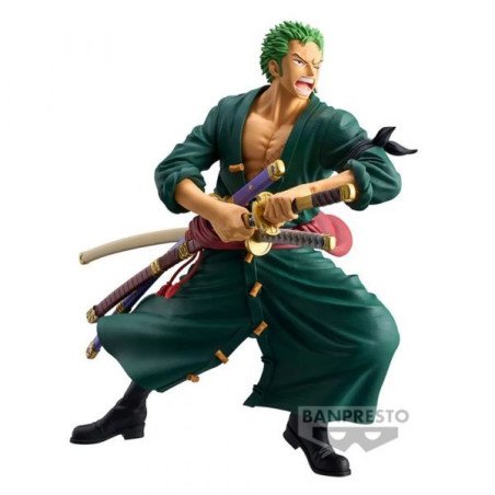 ONE PIECE - FIGURINE 22 CM - GRANDISTA - RORONOA ZORO