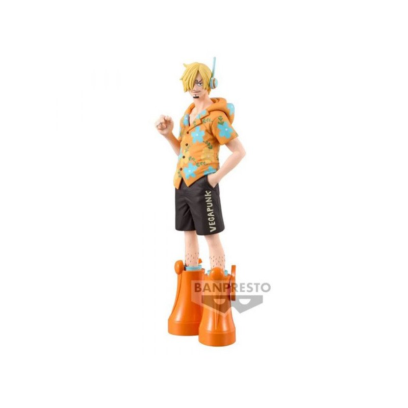 ONE PIECE - FIGURINE 17 CM - THE GRANDLINE SERIES EGG HEAD - SANJI