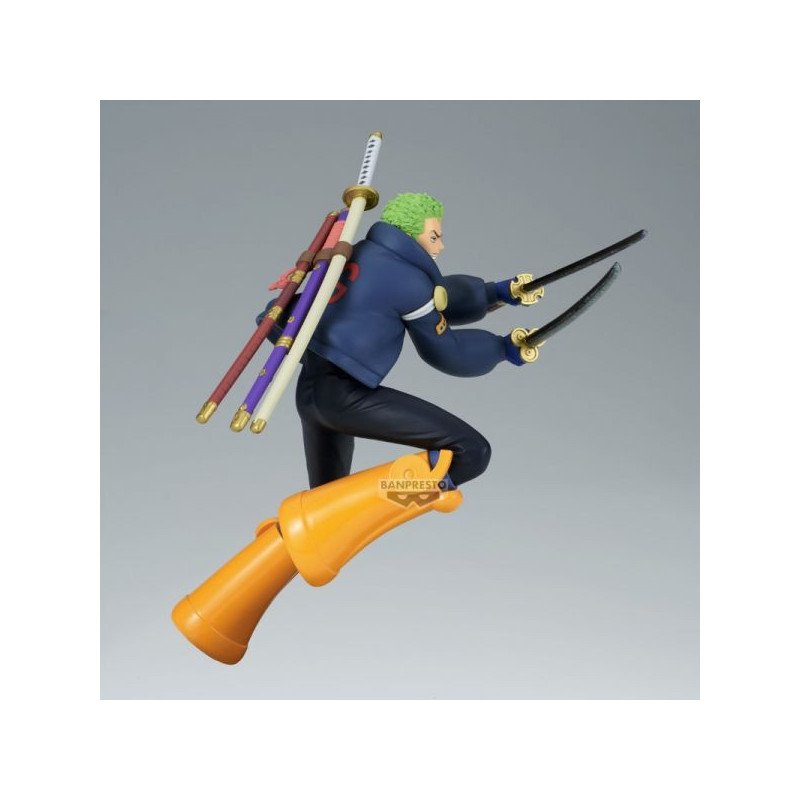 ONE PIECE - FIGURINE 16 CM - BATTLE RECORD COLLECTION FIGURE - RORONOA ZORO