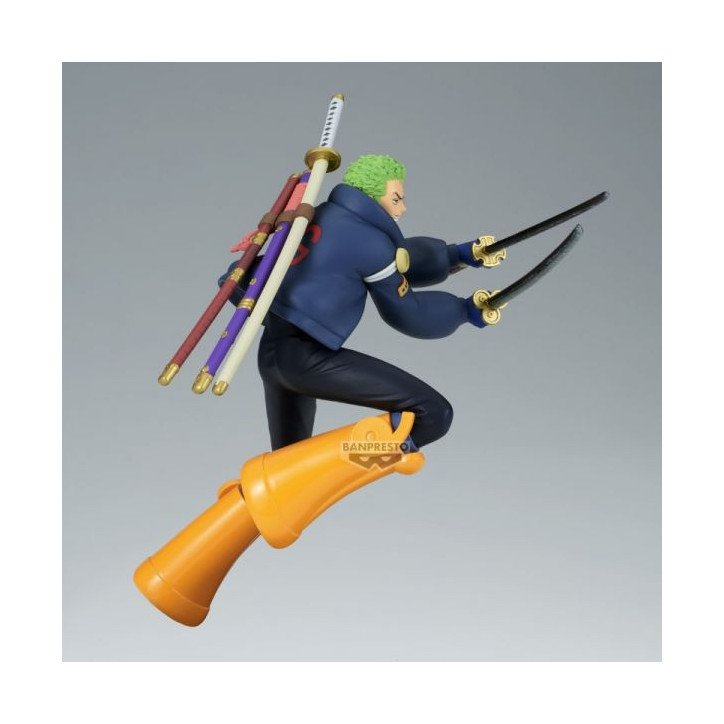 ONE PIECE - FIGURINE 16 CM - BATTLE RECORD COLLECTION FIGURE - RORONOA ZORO