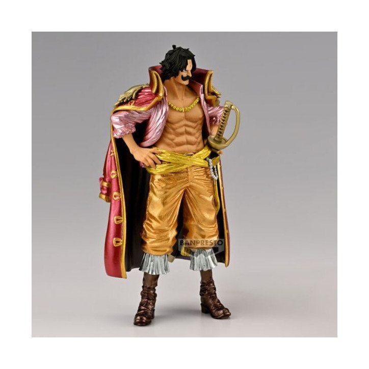 ONE PIECE - FIGURINE 23 CM - KING OF ARTIST - GOL.D.ROGER SPECIAL VER.