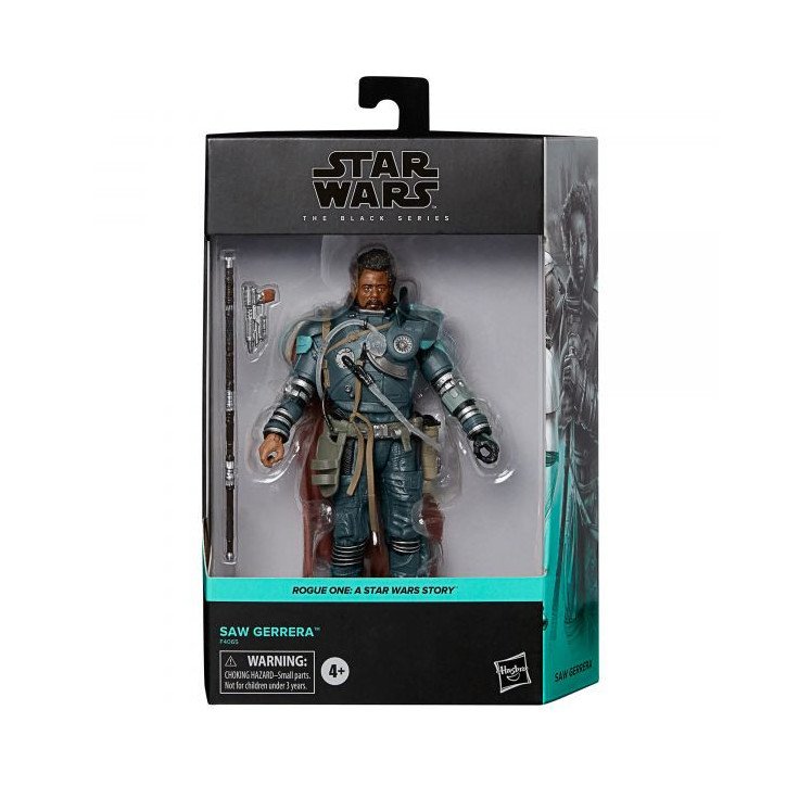 STAR WARS - ROGUE ONE : A STAR WARS STORY - FIGURINE 15 CM - THE BLACK SERIES - SAW GERRERA